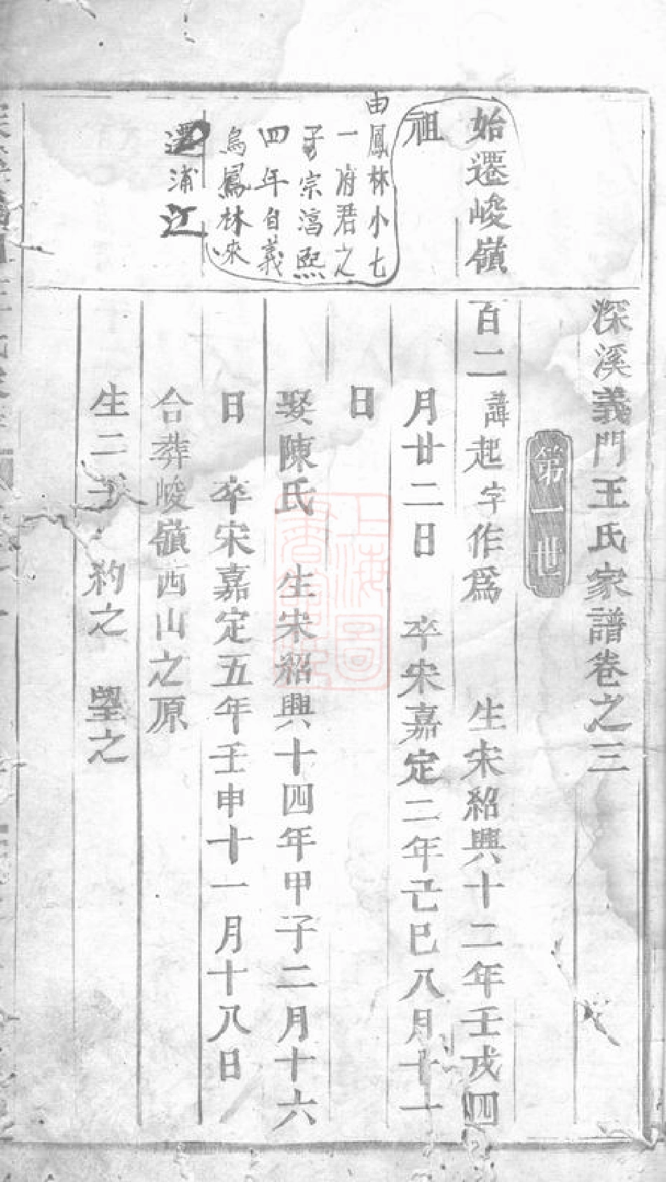 1654.深溪义门王氏家谱： [浦江].pdf_第2页