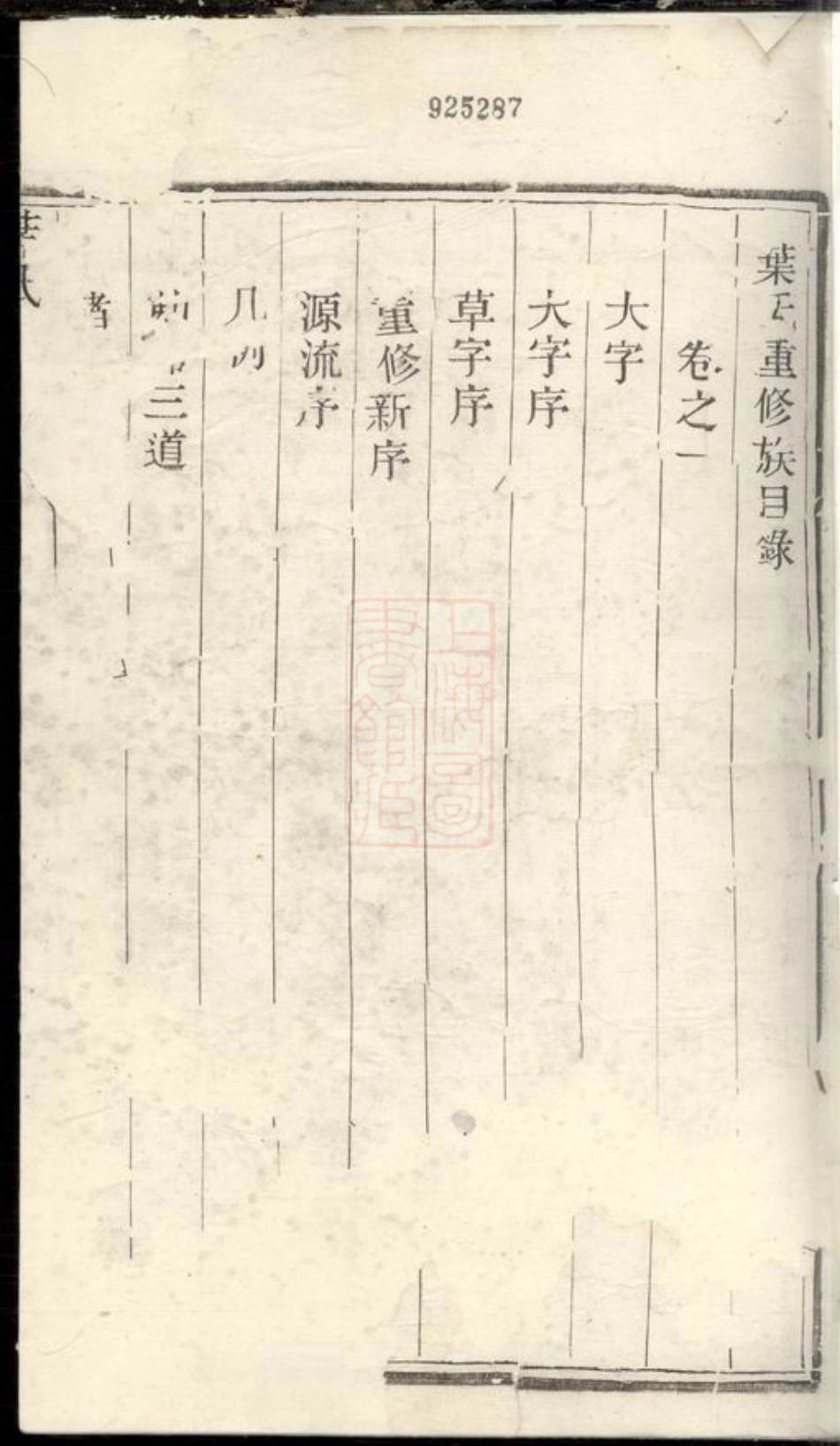 0905.润东严庄叶氏重修族谱： 二卷：[润州].pdf_第2页