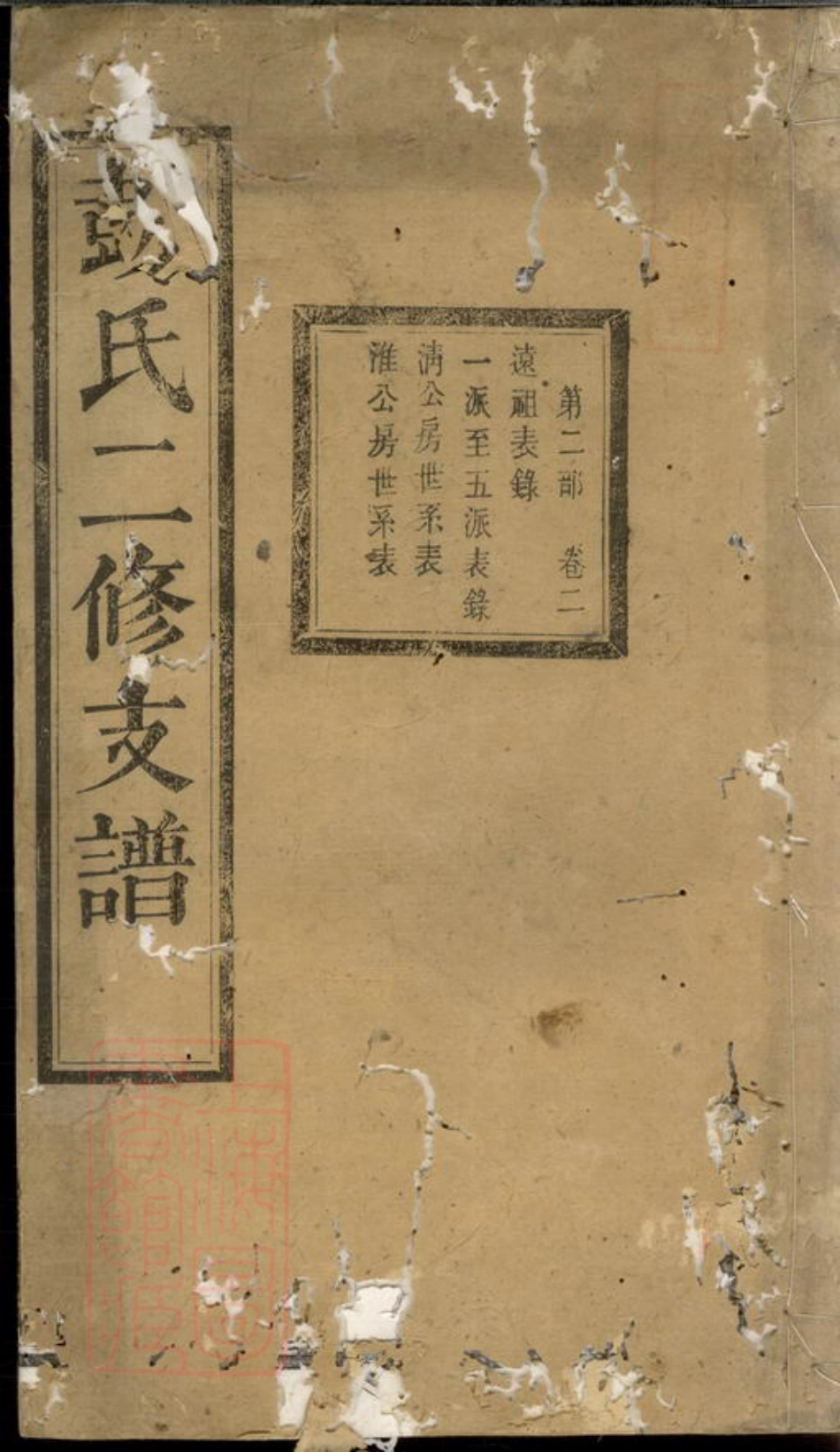 0804.彭氏二修支谱： [湘乡].pdf_第1页