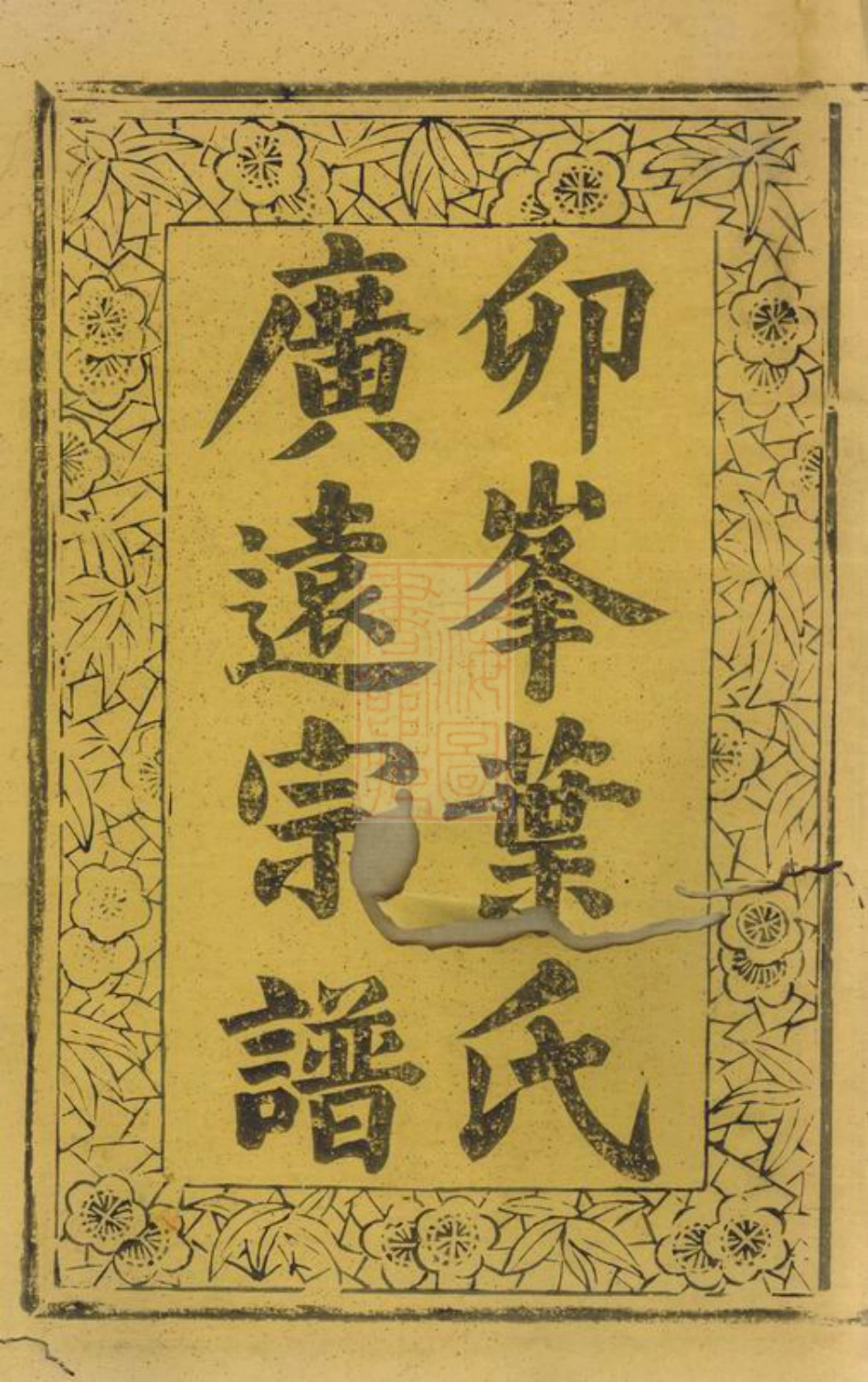 0869.卯峰广远叶氏宗谱： 十二卷：[松阳].pdf_第3页