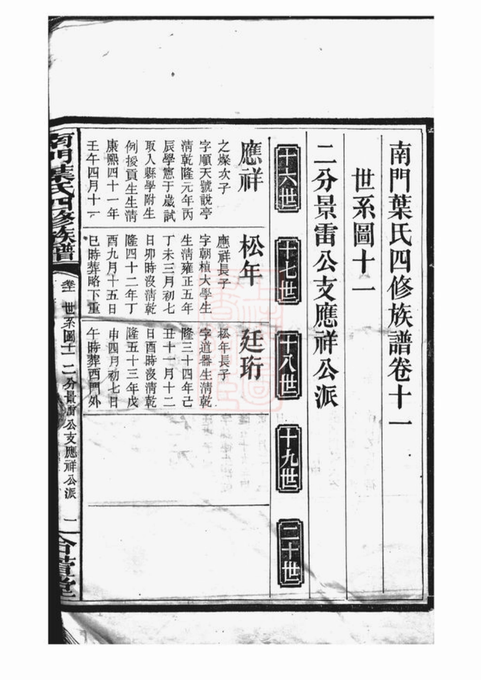 0880.萍乡南门叶氏族谱： 二十卷，首一卷，末一卷.pdf_第3页